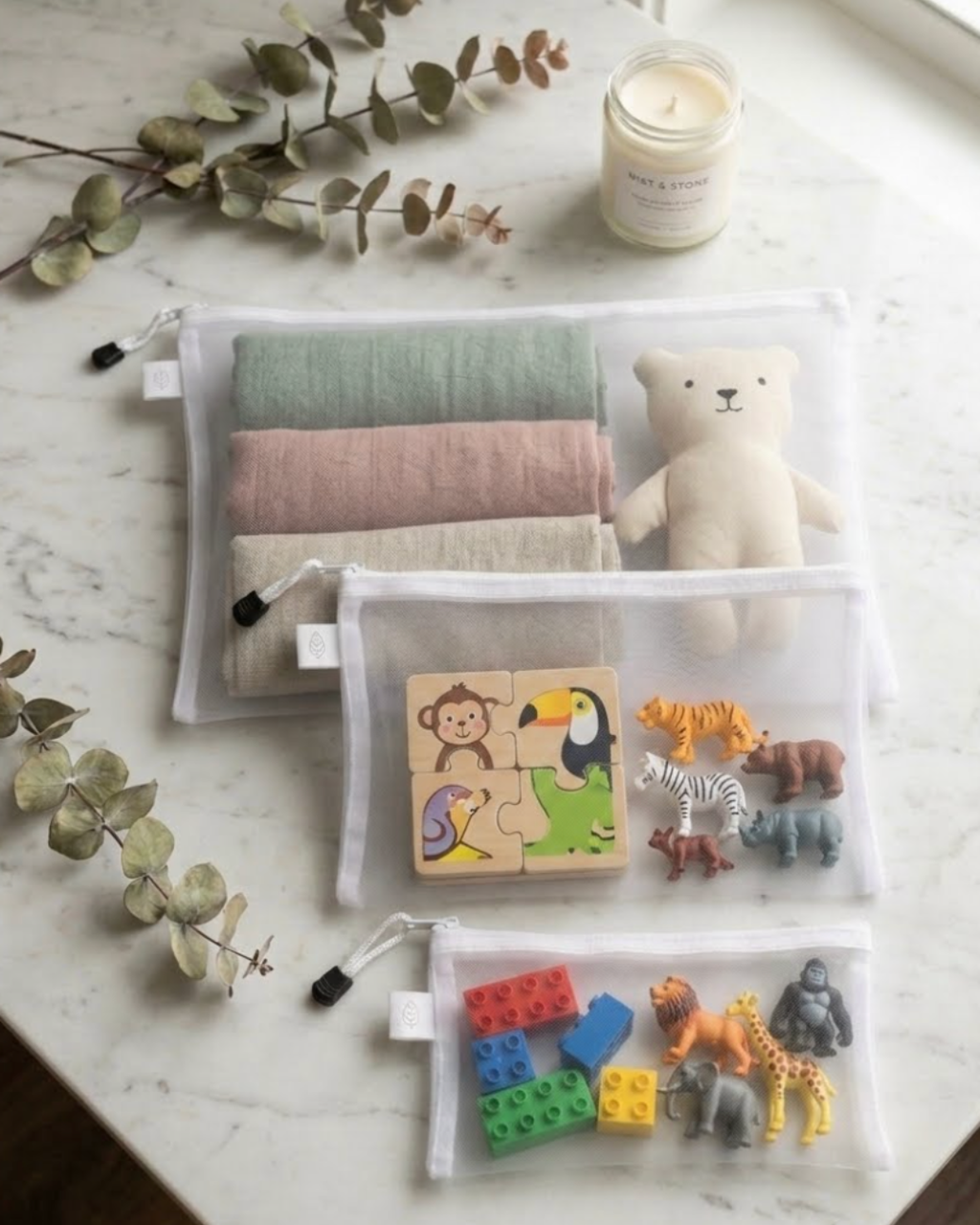 Estuches Organizadores De Juguetes De Niños (Pack de 3)
