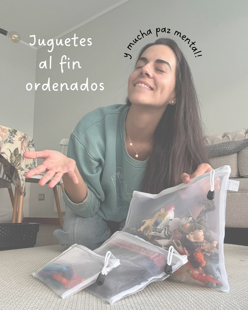Estuches Organizadores De Juguetes De Niños (Pack de 3)
