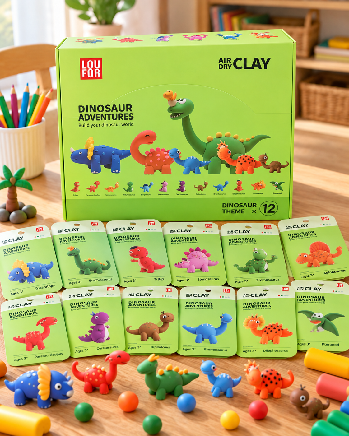 Caja Aventura de Dinosaurios!