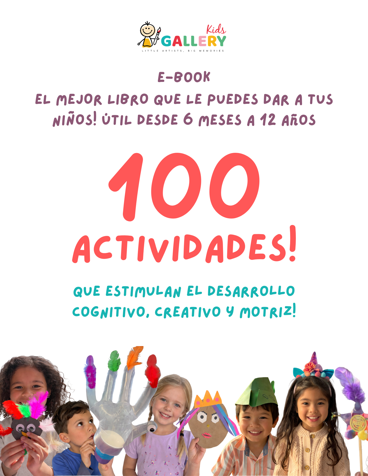 E-Book 100 Actividades para hacer con los niños!