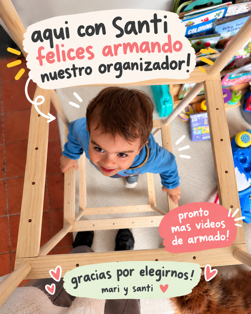 Organizador de Peluches o Pelotas