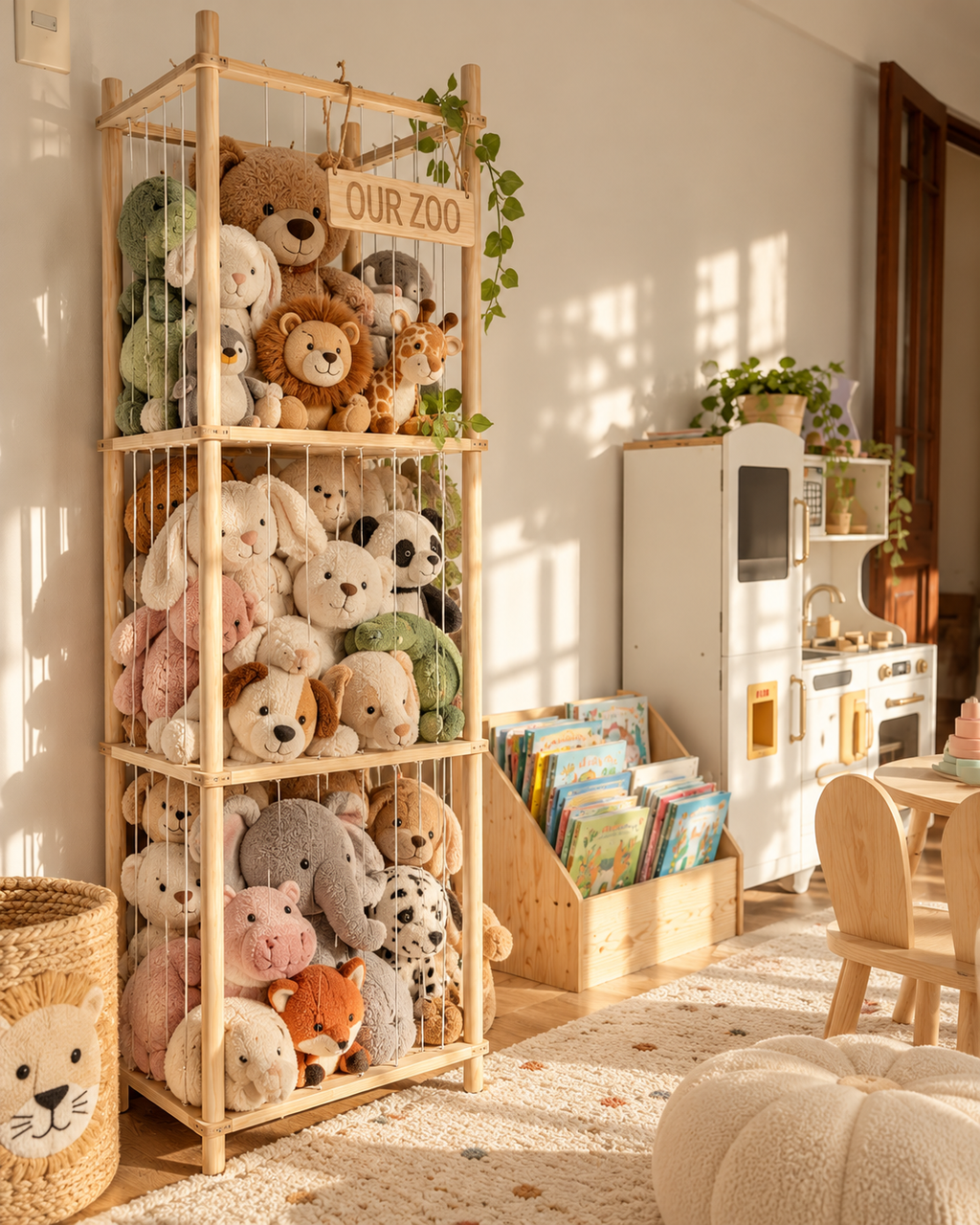 Organizador de Peluches o Pelotas